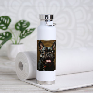 Best Doggy Daddy Frenchie French Bulldog Dog Pet Water Bottle