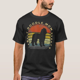 Best Doodle Mum Ever Labradoodle GoldenDoodle Moth T-Shirt