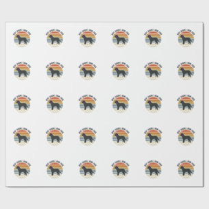 Best Doodle Mum Ever Vintage Dog Mum Design_1 Wrapping Paper