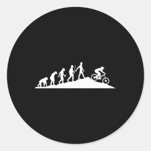 Best Downhill Bike For Men Women Mtb Mountain Bike Classic Round Sticker