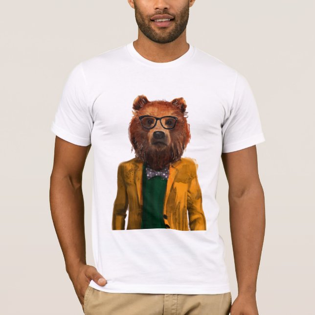 Best Dressed Bear T-Shirt (Front)