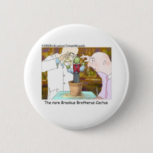Best-Dressed Cactus Funny Gifts & Collectibles 6 Cm Round Badge