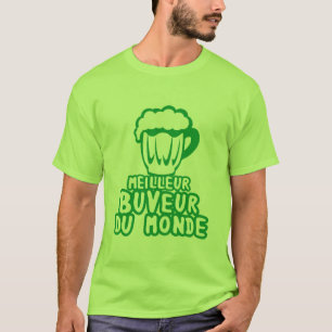best_drinker_world_alcohol_humor_beer T-Shirt