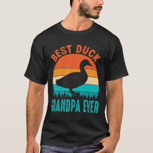 Best Duck GRANDPA EVER Vintage T-Shirt