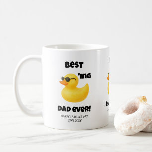 Best Ducking Dad Ever Father's Day Coffee Mug