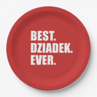Best Dziadek Ever Polish Grandfather Party