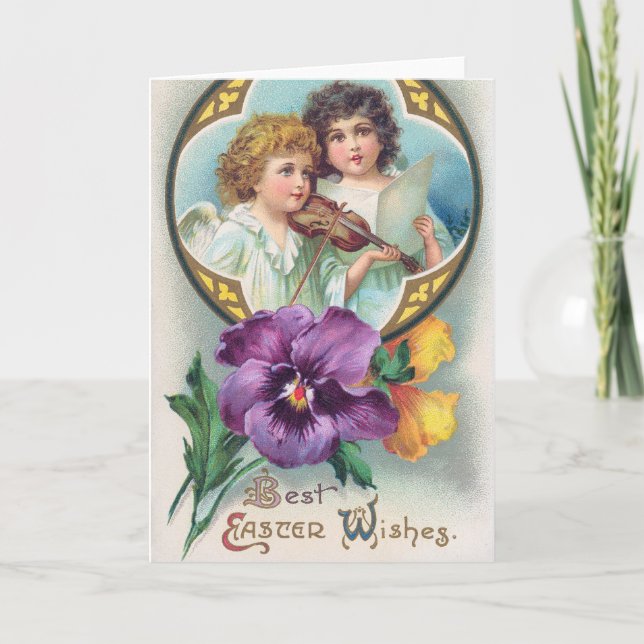 Best Easter Wishes Greeting Card (Front)