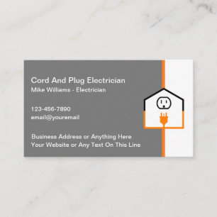 Best Electrician Business Cards For New Business