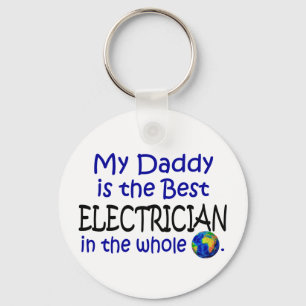 Best Electrician In The World (Daddy) Key Ring