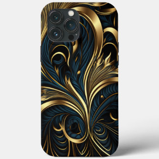 Best Elegant Black and Gold Phone Cases