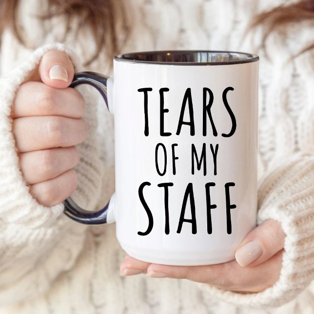 Best Employer Day Gift Tears of My Staff Coworker Mug (Creator Uploaded)