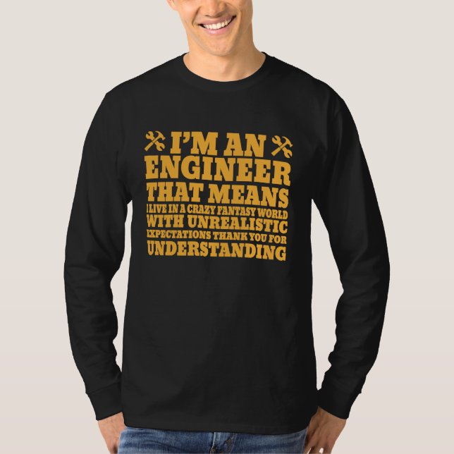 Best Engineer Ever Profession Engineering Career   T-Shirt (Front)