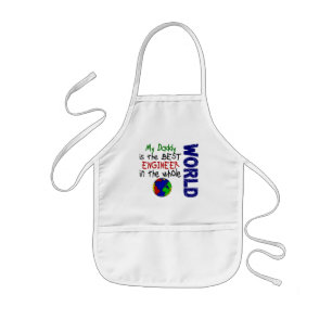 Best Engineer In World 2 (Daddy) Kids Apron