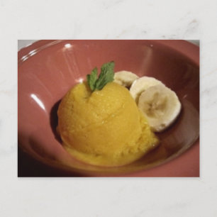 Best Ever Banana Ice Cream Recipe Postcard
