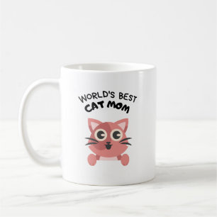 best ever cat mum coffee mug