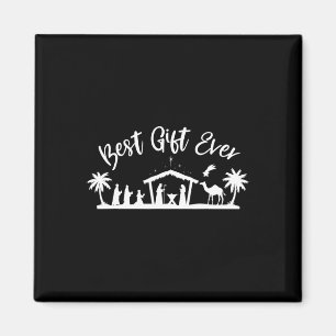 Best Ever Christmas Cool Jesus Nativity Scene Chri Magnet