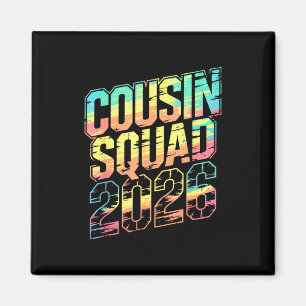 Best Ever Cousin Squad 2026 Reunion Crew Camp Trip Magnet