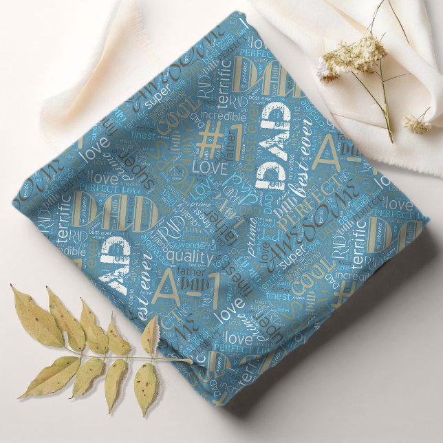 Best Ever Dad Word Cloud ID263 Fabric (Creator Uploaded)