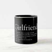 Best Ever Girlfriend Definition Black and White