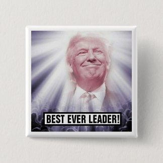 Best Ever Leader 15 Cm Square Badge