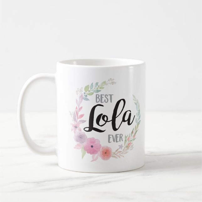 Best Ever Lola Coffee Mug (Left)