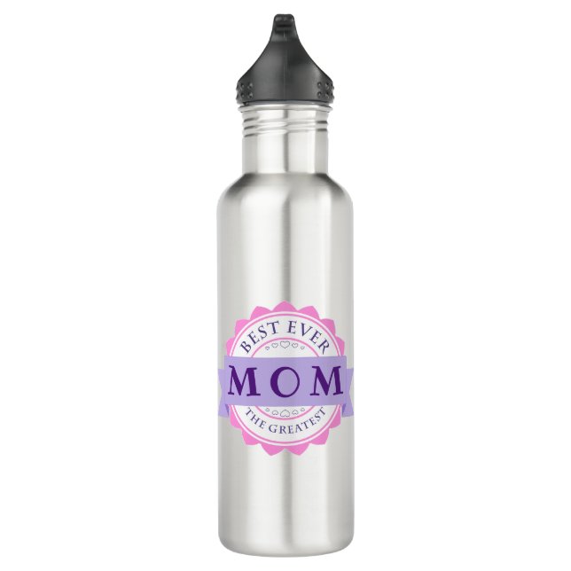 Best Ever MOM The Greatest, Mother's Day 710 Ml Water Bottle (Right)