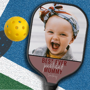 Best Ever Pickleball Mummy Photo Paddle