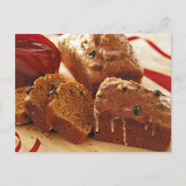 Best Ever Pistachio Pumpkin Bread Recipe Postcard (Front)
