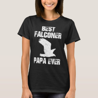 Best Falconer Papa Ever T-Shirt