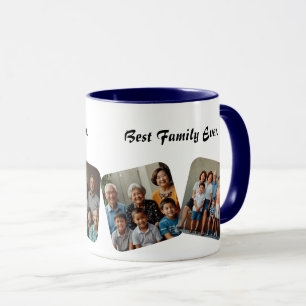 Best Family Ever Personalized Photo Mug
