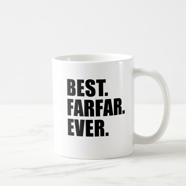 Best Farfar Ever Swedish Grandfather Coffee Mug (Right)