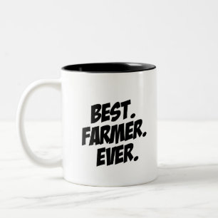 Best Farmer Ever Two-Tone Coffee Mug