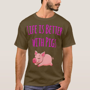 Best Farmers Organic Market Pig Lover 23 T-Shirt