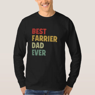 Best Farrier Dad Ever Funny Horse Farrier T-Shirt