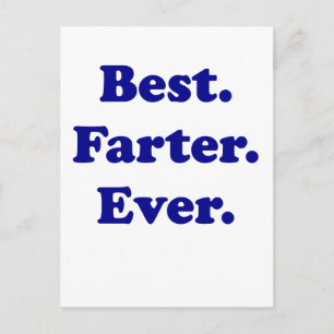 Best Farter Ever Postcard