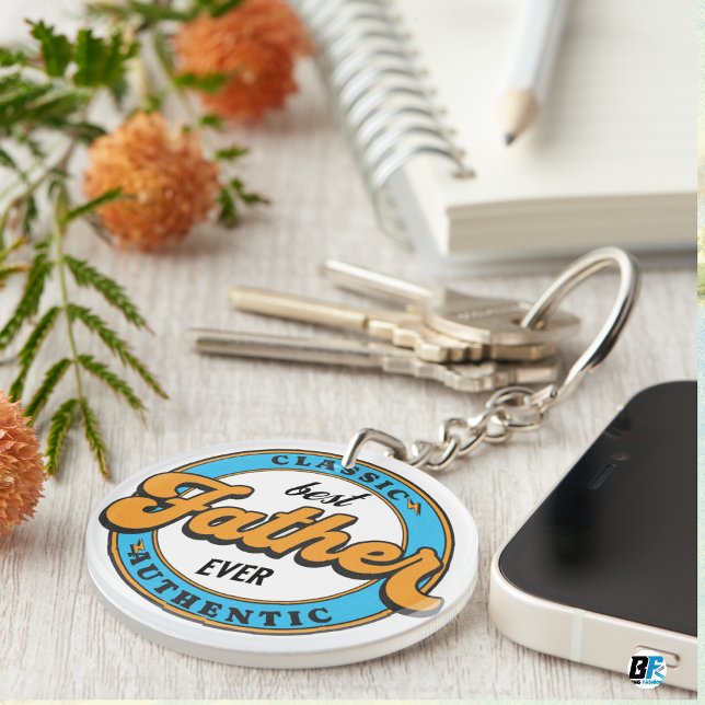 Best Father Ever Father's Day Key Ring (Creator Uploaded)