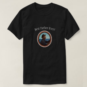 Best Father Family Photo  Custom T-Shirt