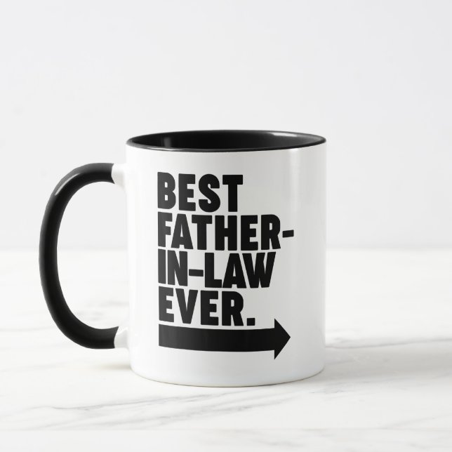 Best Father-in-law Ever Mug (Left)
