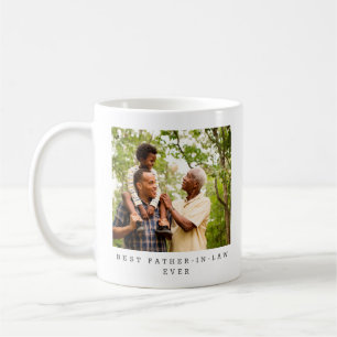 Best Father-in-Law Ever Photo Personalised Coffee Mug