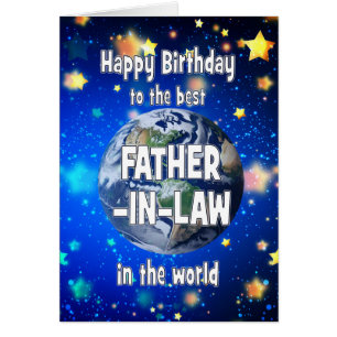 Best Father in Law In The World Birthday