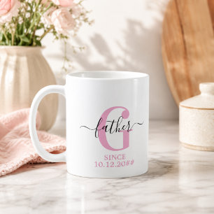 Best Father Monogram   Personalised Father's Day  Coffee Mug