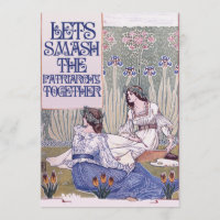 Best Feminist Friend   Lets smash the patriarchy