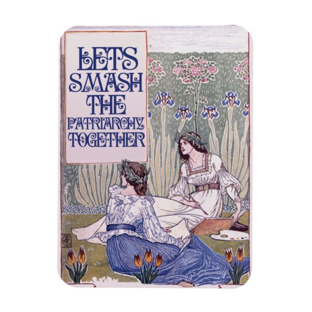 Best Feminist Friend Magnet (Vertical)