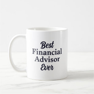 Best Financial Advisor Ever Mug with Definition