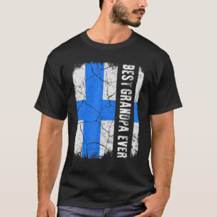 Best Finn Grandpa Ever Finland Flag Father's Day T-Shirt