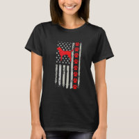 Best Firefighter Dachsador Mum Dad Ever Us Flag Do