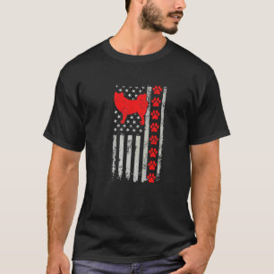 Best Firefighter Lapponian Herder Mum Dad Ever Us  T-Shirt