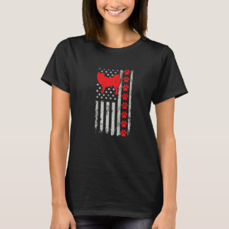 Best Firefighter Lapponian Herder Mum Dad Ever Us  T-Shirt