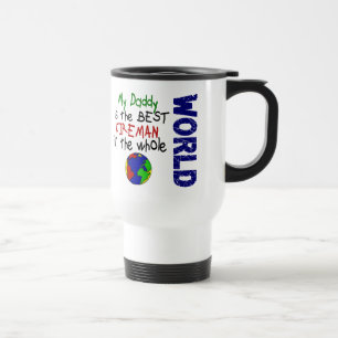 Best Fireman In World 2 (Daddy) Travel Mug