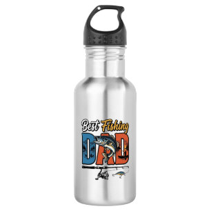 Best Fishing Dad Vintage Engraving Shirt Design_1 532 Ml Water Bottle